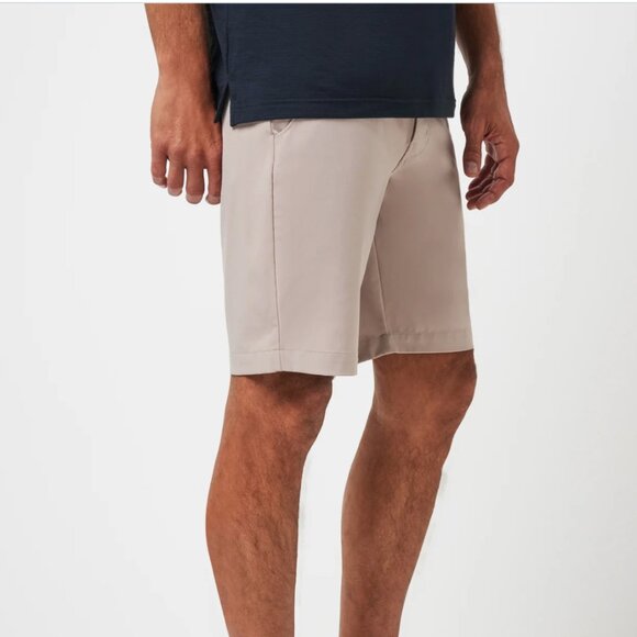 Travis Mathew Wanderlust Short Khaki/sand color 9 In - Size 34 - Picture 3 of 9
